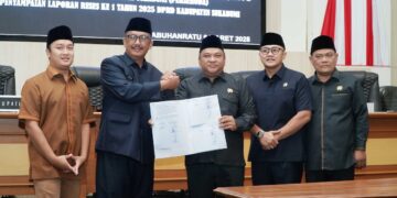 Rapat Paripurna ke-6 DPRD Sukabumi Bahas Raperda Pembentukan Produk Hukum Daerah