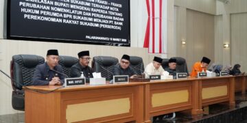 DPRD Sukabumi Bahas Perubahan Nomenklatur BPR Sukabumi dalam Rapat Paripurna