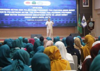 Bupati Sukabumi H. Asep Japar Hadiri Pelantikan Ketua TP PKK, Posyandu, dan Dekranasda se-Jawa Barat