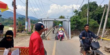 Kabar Gembira: Jembatan Bojong Kopo Simpenan Bisa Dilintasi Kendaraan Roda Empat Jenis Kecil, Jelang Lebaran