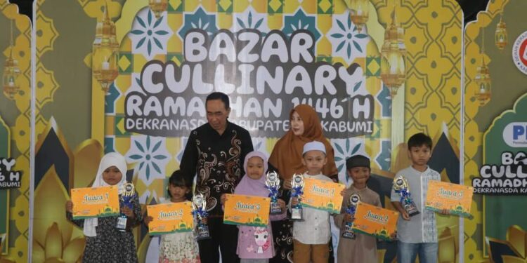 Bupati Sukabumi Resmi Tutup Bazar Culinary Ramadhan 1446 H, Omset Capai Ratusan Juta Rupiah