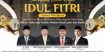 ‎DPRD KABUPATEN SUKABUMI ‎MENGUCAPKAN ‎SELAMAT HARI RAYA IDUL FITRI 1 SYAWAL 1446 H / 2025