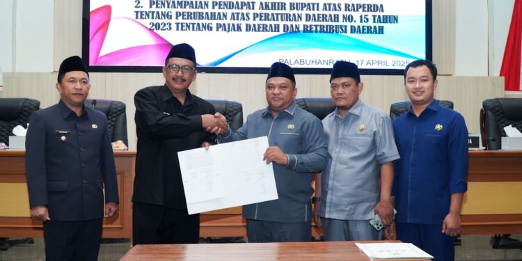 DPRD Sukabumi Gelar Rapat Paripurna ke-13, Bahas Perubahan Perda Pajak dan Retribusi Daerah