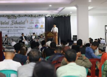Halal Bihalal di Cibadak, Sekda Ajak Pererat Persaudaraan dan Wujudkan Sukabumi Mubarakah