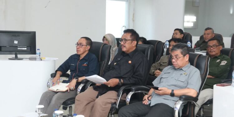 Pemkab Sukabumi Hadiri RDP Virtual dengan DPR RI, Bahas BUMD, BLUD, dan Tata Kelola Kepegawaian