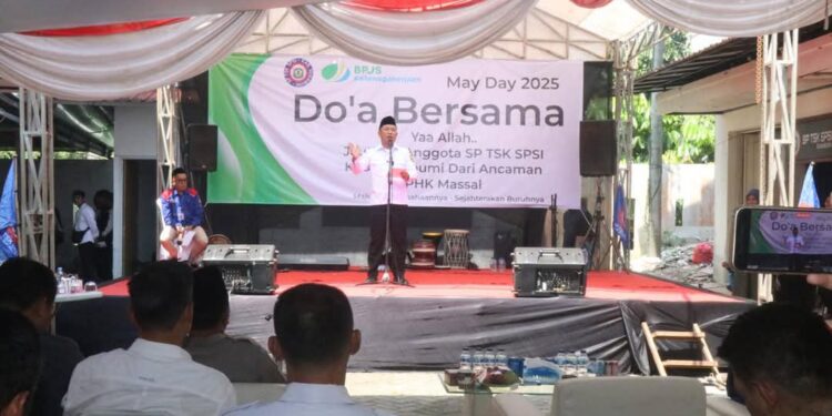 Peringatan Mayday di Sukabumi Dibalut Doa Bersama, Wabup: Ini Luar Biasa