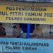 Pantau Arus Wisatawan, Polsek Ciemas Siagakan Pengamanan di Pantai Palangpang