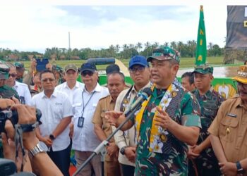 KSAD Jenderal Maruli Simanjuntak Resmikan Sistem Irigasi di Ciwaru, Sukabumi: Ratusan Hektar Sawah Kini Terairi