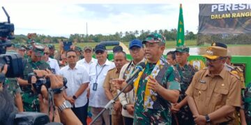 KSAD Jenderal Maruli Simanjuntak Resmikan Sistem Irigasi di Ciwaru, Sukabumi: Ratusan Hektar Sawah Kini Terairi