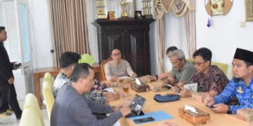 SEKDA TERIMA YPAN BAHAS TINDAKLANJUT PROGRAM BEASISWA INDONESIA EMAS-DAERAH