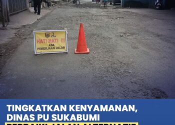 UPTD PU Cicurug Lakukan Pemeliharaan Jalan Warung Ceuri–Purwasari Sepanjang 3,3 Km, Fokus Tambal Jalan Rusak