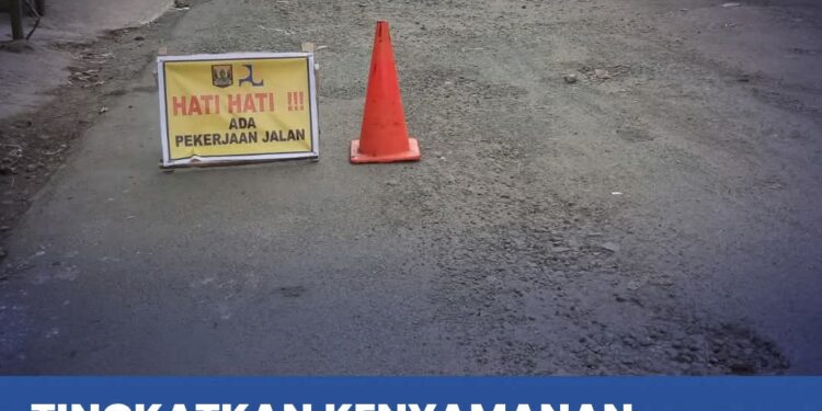 UPTD PU Cicurug Lakukan Pemeliharaan Jalan Warung Ceuri–Purwasari Sepanjang 3,3 Km, Fokus Tambal Jalan Rusak