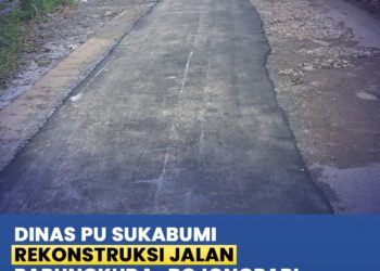 UPTD PU Wilayah III Cicurug Lakukan Rekonstruksi Jalan Parungkuda–Bojongpari Sepanjang 14,3 Km