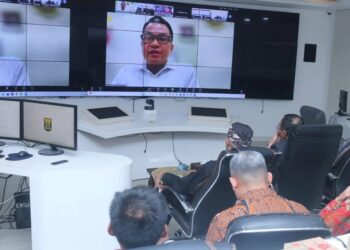 RAKOR EVALUASI, KEMENDAGRI APRESIASI PROVINSI JABAR TERKAIT PEMBENTUKAN SATGAS TERPADU