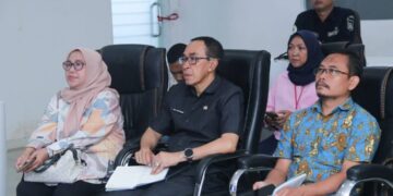 SEKDA IKUTI ASISTENSI, MONITORING DAN EVALUASI CAPAIAN UNIVERSAL COVERAGE JAMSOSNAKER
