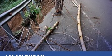 Kerusakan Jalan Jampangkulon–Ciguyang Viral di Media Sosial, UPTD PU Pastikan Perbaikan Segera Dilakukan