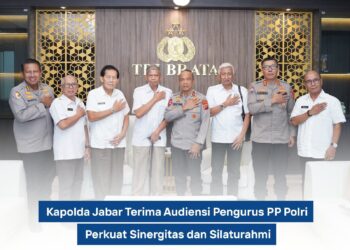 Kapolda Jabar Terima Audiensi PP Polri, Perkuat Sinergi dan Silaturahmi