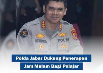 Polda Jabar Dukung Penerapan Jam Malam Bagi Pelajar