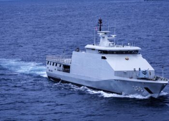 Dua Kapal Perang TNI AL Ikuti Sea Phase Pada Lima Sea Exercise 2025 di Selat Malaka