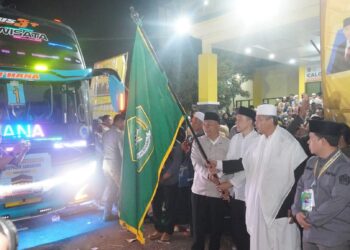 PELEPASAN CALON JEMAAH HAJI KLOTER 56, STAF AHLI BUPATI INGATKAN HAL PENTING INI