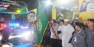PELEPASAN CALON JEMAAH HAJI KLOTER 56, STAF AHLI BUPATI INGATKAN HAL PENTING INI