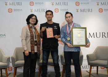 2.776 Km Tanpa Kendala: Goda Mecha Kingkong Torehkan Rekor MURI di Jalanan Jawa