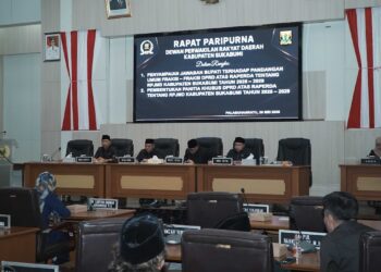 DPRD Kabupaten Sukabumi Gelar Rapat Paripurna ke-20, Bahas Raperda RPJMD 2025–2029