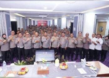 Irwasda Polda Jabar Resmi Membuka Rakernis Fungsi Samapta 2025