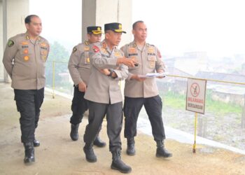 Kapolda Jabar Tinjau Pembangunan RS Bhayangkara di Tegallega Bandung