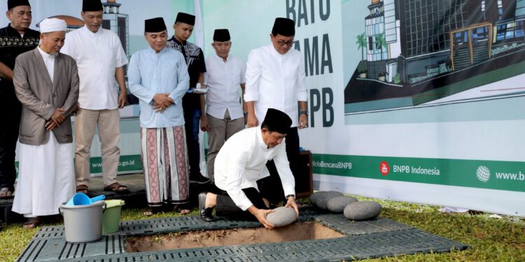 BNPB Gelar Salat Id dan Kurban, Tandai Idul Adha dengan Pembangunan Masjid
