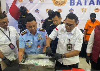Sinergi TNI AU, Avsec, dan Bea Cukai Gagalkan Penyelundupan 5 Kg Sabu di Bandara Hang Nadim Batam