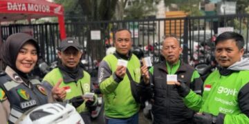 HUT Bhayangkara ke-79, RS Bhayangkara Sasar Kesehatan Pengemudi Ojol di Bandung