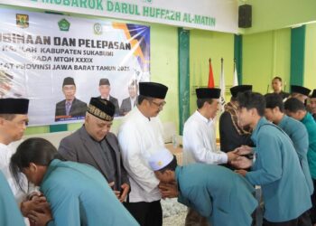Bupati Asep Japar Lepas 70 Kafilah MTQH Sukabumi Menuju Tingkat Provinsi Jawa Barat