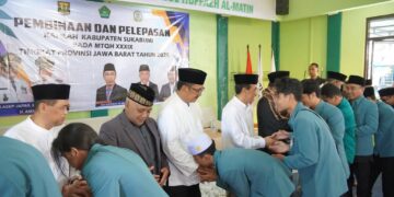 Bupati Asep Japar Lepas 70 Kafilah MTQH Sukabumi Menuju Tingkat Provinsi Jawa Barat