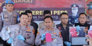 Polres Sumedang Bekuk 8 Pelaku Pencurian dengan Pemberatan, Sita 16 Motor dan 1 Mobil