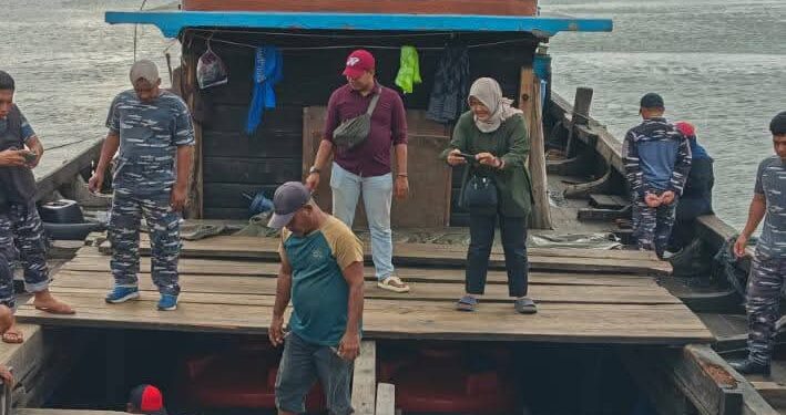 TNI AL Gagalkan Penyelundupan Pasir Timah Ilegal 45,7 Ton di Perairan Pangkal Pinang