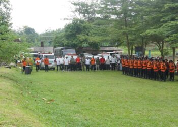 Pelatihan Relawan Resmi Ditutup, Danlat: Jaga Semangat, Soliditas, dan Komunikasi Efektif