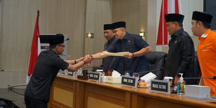 DPRD Gelar Paripurna Pandangan Umum Fraksi atas Pertanggungjawaban APBD 2024