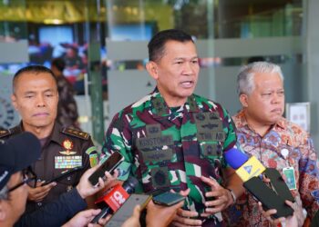 Kapuspen TNI Kunjungi Kejagung, Bahas Sinergi Perlindungan Jaksa dan Isu Penunggangan RUU TNI