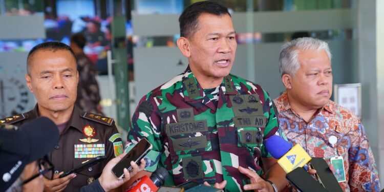 Kapuspen TNI Kunjungi Kejagung, Bahas Sinergi Perlindungan Jaksa dan Isu Penunggangan RUU TNI