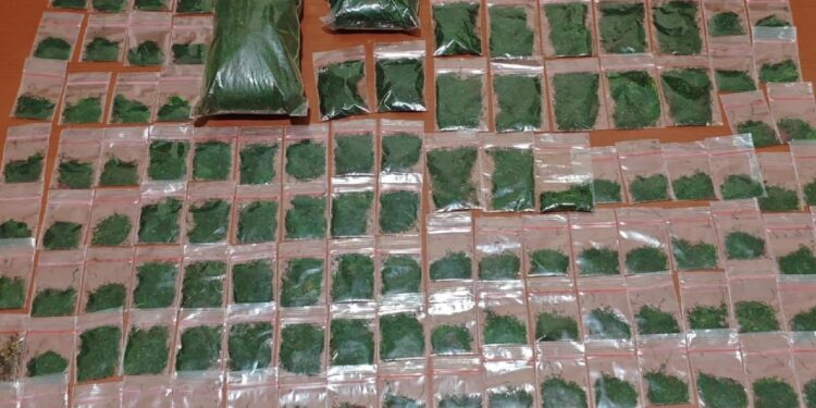 Edarkan Tembakau Sintetis, Mahasiswa di Garut Diciduk dengan 396 Gram Barang Bukti