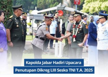 Kapolda Jabar Apresiasi Lulusan Sesko TNI, Ajak Perkuat Kolaborasi Keamanan Nasional