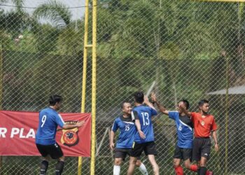 Polda Jabar Gelar Pertandingan Mini Soccer Sambut Hari Bhayangkara ke-79
