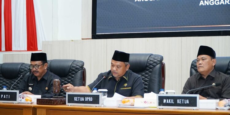 Rapat Paripurna  Dewan Perwakilan Rakyat Daerah Kabupaten Sukabumi  Ke-23 Tahun Sidang 2025