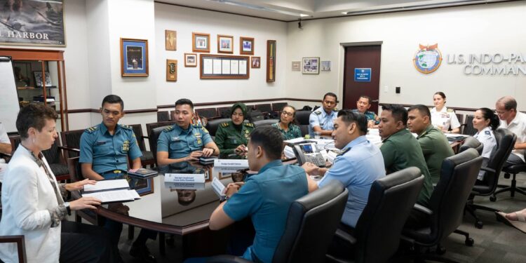 Hadapi Ancaman Informasi Global, TNI–USINDOPACOM Tingkatkan Kolaborasi Public Affairs