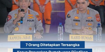 Polisi Tetapkan 7 Tersangka Perusakan Rumah Ibadah Umat Kristen di Cidahu Sukabumi