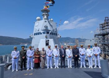 TNI AL Terima Kapal Perang Baru dari Italia: KRI Brawijaya-320