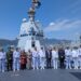 TNI AL Terima Kapal Perang Baru dari Italia: KRI Brawijaya-320