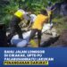 Longsor Ancam Jalan Utama Cikakak, Dinas PU Lakukan Penanganan Cepat