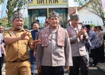 Desa Jalatrang Ciamis Jadi Lokasi Penilaian Lomba Pekarangan Pangan Bergizi Tingkat Mabes Polri